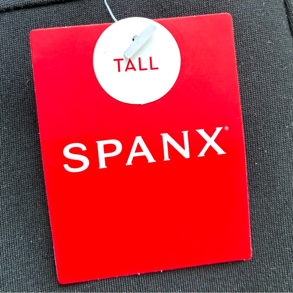 SPANX Black High-Rise Bootcut Flare Pants - Picture 3 of 8